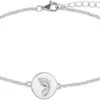 Xenox Silver Damen Armband Baby Fußabdruck XS3489 -Modeschmuck Geschäft 08a151a2fc4be24a5a829112b27a90e5f5b01ef4 9010050038534 1