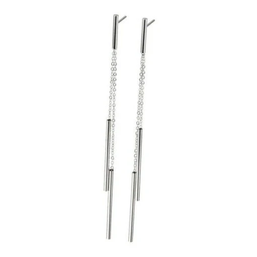 Ernstes Design Damen Ohrhänger Silber E613 -Modeschmuck Geschäft