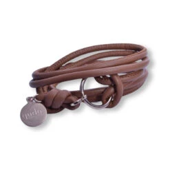 Quda Damen Lederarmband Nodo Sigaro 57cm Braun 12467
