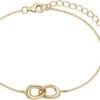 Xenox Damen Armband Mit Anhänger Verschlungenen Elemente Gold XS2243G -Modeschmuck Geschäft 16495ba6e2926e94d65a896bdeec68a0da51ba41 XS2243G