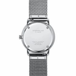 Sternglas Herren U. Damenuhr Modell NAOS Safirglas S01-NA01-MI04 -Modeschmuck Geschäft 1a84a838cd40a5aba200263e9c54790fde8c2d4b 11156 3 S01 NA01 MI04 Naos weiss silber milanaise rueck