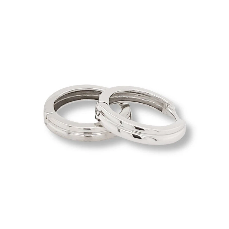 Damen Creolen Ø16mm Silber 5.1458.R 5 Damen Creolen Ø16mm Silber 5.1458.R – Bild 3