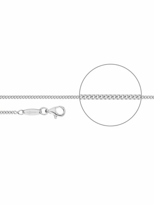 Der Kettenmacher Unisex Halskette Panzer Kette 42cm Silber P2-42S -Modeschmuck Geschäft 2bf0747c366b813f63db02f9b7fc2b55bc4f02fd 128073 1