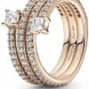 Pandora Timeless Damen Dreifach Spiralring Mit Zirkonia Steinen Größe 52 Rosegold 180051C01-52 -Modeschmuck Geschäft 393a6a10f65495193f7cf6a90312bd90bae1ea30 410P3wUG8 L. AC