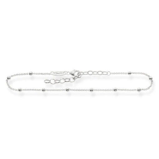 Thomas Sabo Damen Fußkette Kugeln 925 Sterling Silber AK0002-001-12-L27v -Modeschmuck Geschäft 3b0584b1c77c9924dc066f4f5f3fbd9815f4f36c thomas sabo sterling silver glam soul fusskette dots 4051245157673 155249645887 1