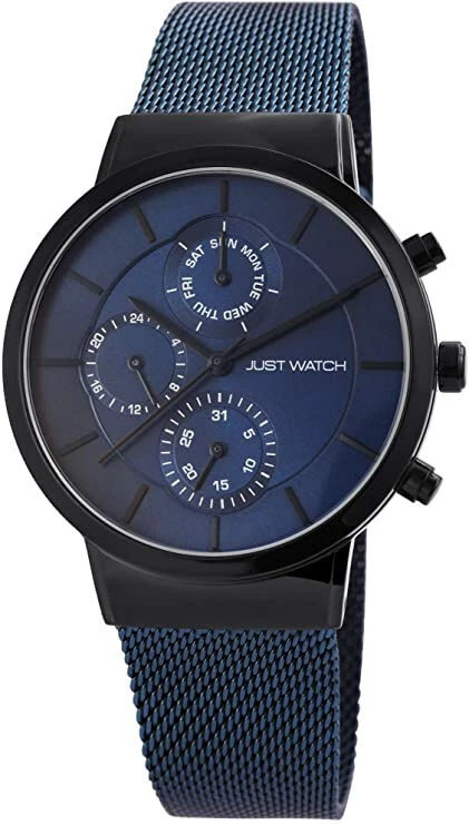 Just Watch Herrenuhr Chronograph Blau JW20076-002 4 Just Watch Herrenuhr Chronograph Blau JW20076-002 – Bild 2