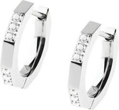 Ernstes Design Creolen Evia Ohrringe E600 Edelstahl Zirkonia