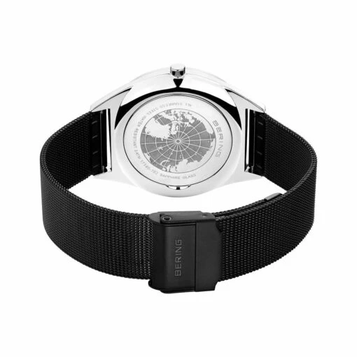 Bering Quarz Herrenuhr Ultra Slim Mit Edelstahlband Und Multifunktionsanzeige17140-102 -Modeschmuck Geschäft 515a4706b7c41f77bbd2852a9d4d72cb0bc192c5 17140 102 Backsideimage
