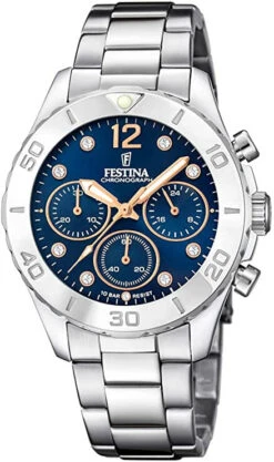 Festina DAMEN CHRONOGRAPH Mit Steinen Als Index F20603/3 -Modeschmuck Geschäft 5388108b427bbba9413a19f95874617b67b704ad 8430622788949 1