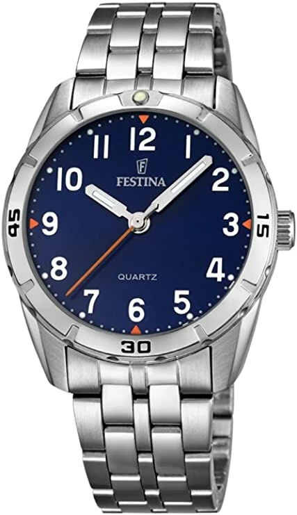 Festina Unisex Analog Quarz Uhr Mit Edelstahl Armband F16907/2 4 Festina Unisex Analog Quarz Uhr Mit Edelstahl Armband F16907/2 – Bild 2