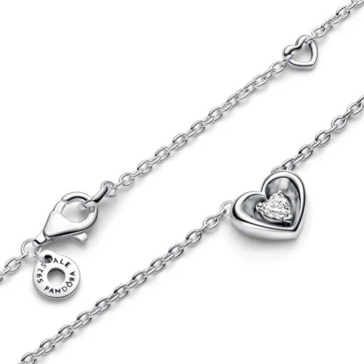 Pandora Damen Radiant Heart & Floating Stone Pendant Collier 392494C01-45 -Modeschmuck Geschäft 6483d62f0a01fabf5a85765379a6c71d72dd6ff3 5700303023045 3