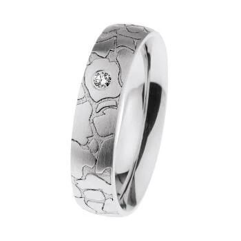 Ernstes Design Partnerring Mit Diamant0.035ct Größe 54 Graviert Silber R664.54 3 Ernstes Design Partnerring Mit Diamant0.035ct Größe 54 Graviert Silber R664.54