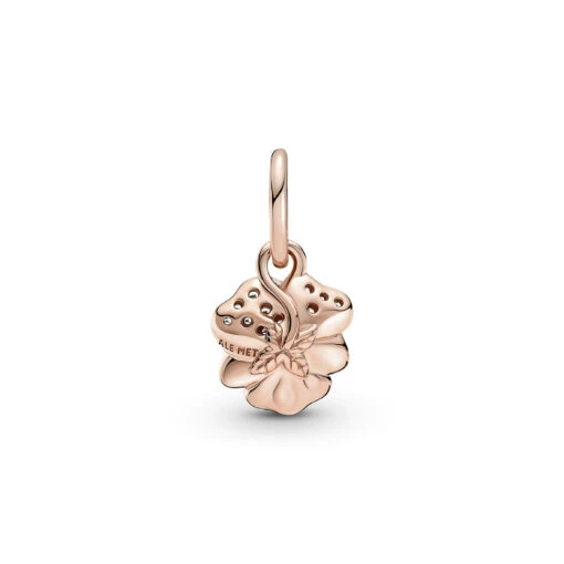 PANDORA MOMENTS Charm Anhänger "Lila Garten-Stiefmütterchen Blume" Silber Rosevergoldet 780776C01 -Modeschmuck Geschäft 6a33a8a001c2b252e8f7ace006731ca9443c15ae 5700302971293 3