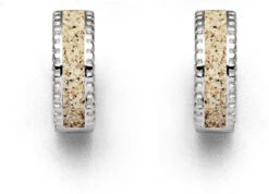 DUR Damen Sandcreole"Strandzauber" Aus 925er Silber O4959