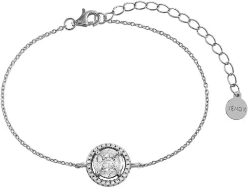 Xenox XS7066 Damen Armband Sterling-Silber 925 Silber 20 Cm -Modeschmuck Geschäft 8b8014d96a4789affbd27a09b805d18a8430a60d 9010050085460 1