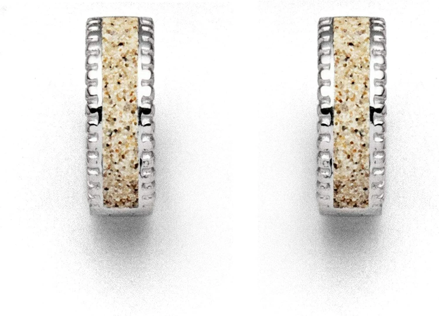 DUR Damen Sandcreole"Strandzauber" Aus 925er Silber O4959 4 DUR Damen Sandcreole"Strandzauber" Aus 925er Silber O4959 – Bild 2