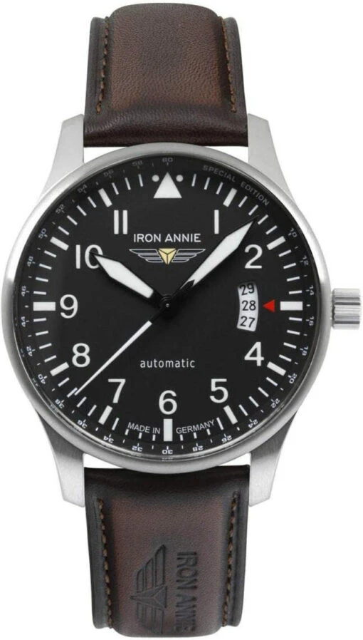 Iron Annie Herrenuhr Automatik F13 Tempelhof Braun/Schwarz 5664-2 -Modeschmuck Geschäft 8cb52d78b824d738f60afec5a064305c29151fb8 4041338566420 1