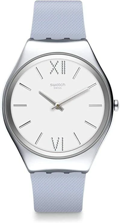 Swatch Damen Analoguhr Skin Magnolia Blau SYXS125C 4 Swatch Damen Analoguhr Skin Magnolia Blau SYXS125C – Bild 2