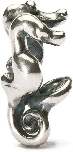 Trollbeads Damen-Bead Seepferdchen 925 Sterling Silber TAGBE-10023
