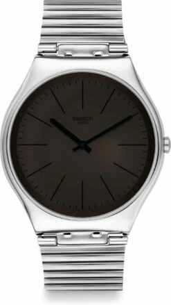 Swatch Herren Analoguhr Skin Irony Silber SS07S109GG -Modeschmuck Geschäft 9570e51a135eae91f656bfd56069f0ad79d2f8a8 6cbb6494 e7ae 4d90 9432 1042c9c0162d