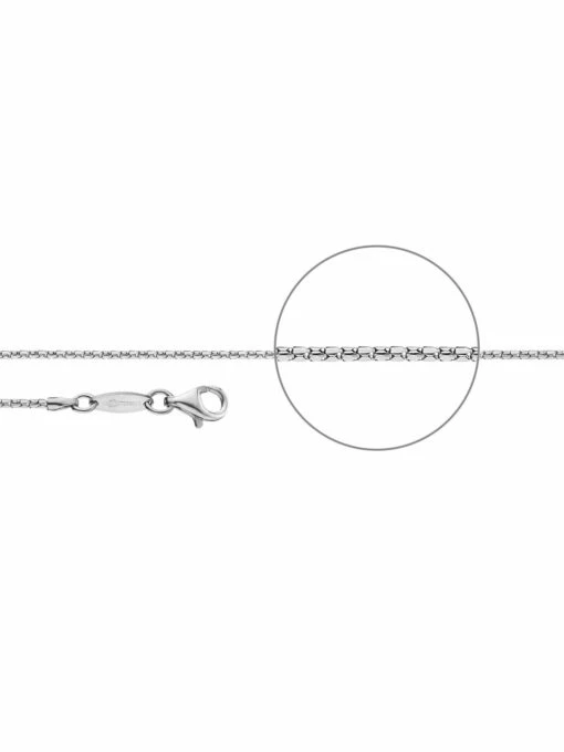 Der Kettenmacher Unisex Halslette Koreaner Kette 42cm Silber C1-42S -Modeschmuck Geschäft 9729ff80a250d17438c2fc8e074aea0f98e307d0 128024