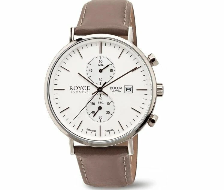 Boccia Herrenuhr ROYCE Chrono 3752-01 4 Boccia Herrenuhr ROYCE Chrono 3752-01 – Bild 2