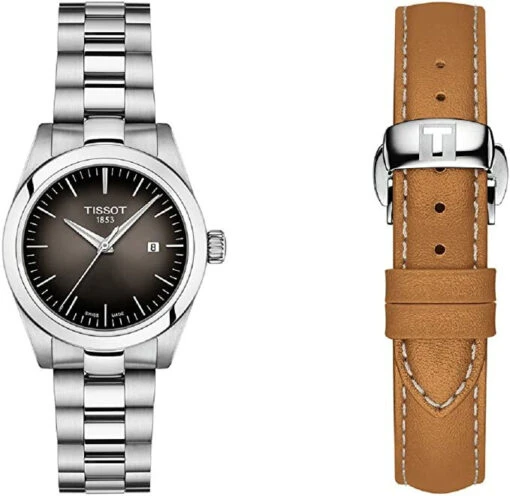 Tissot Damen Automatikuhr T-My Lady Mit Lederband Braun SilberT132.010.11.061.00 -Modeschmuck Geschäft 9b822815b697662b87b739283ac696e1519003cd 7611608298107 1