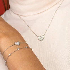 XENOX XS2034 Damen Armband Sterling-Silber 925 Silber Weiß Zirkonia 20 Cm -Modeschmuck Geschäft a0b7eef6d95ff79db02233e65bbd916bdb36e24e 9010050071104 3