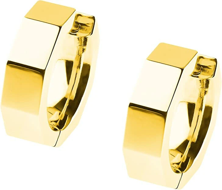 Ernstes Design Creolen Evia Ohrringe E604 Edelstahl Gelb Vergoldet 3 Ernstes Design Creolen Evia Ohrringe E604 Edelstahl Gelb Vergoldet