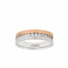 XENOX X2245-54 Damen Ring XENOX & Friends Edelstahl Bicolor Rose Weiß Zirkonia 17,2 Mm Größe 54 -Modeschmuck Geschäft a9975339c4718083edc520fda87cf740420b8e58 9010050001583 1
