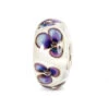 Trollbeads Elfenbein Veilchen TGLBE-10168