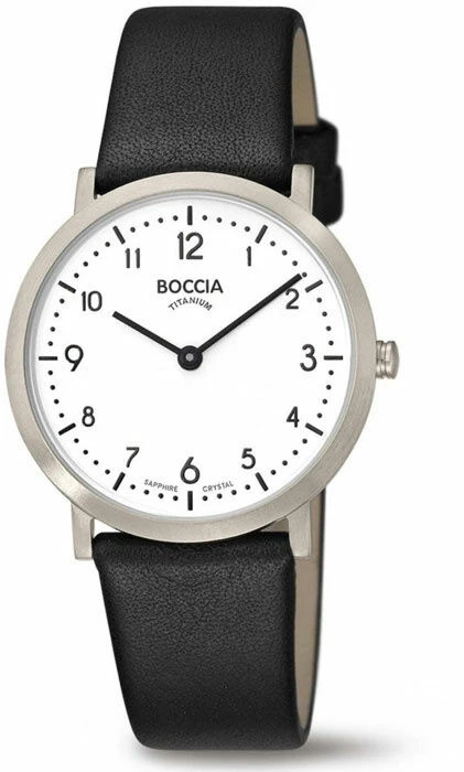 Boccia Damen Analoguhr Titan Uhr Mit Saphirglas 3335-01 2 Boccia Damen Analoguhr Titan Uhr Mit Saphirglas 3335-01