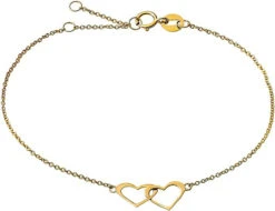 Xenox Damen 9K 375er Gelbgold Armband Mit Anhänger In Goldfarben - XG9K7001G