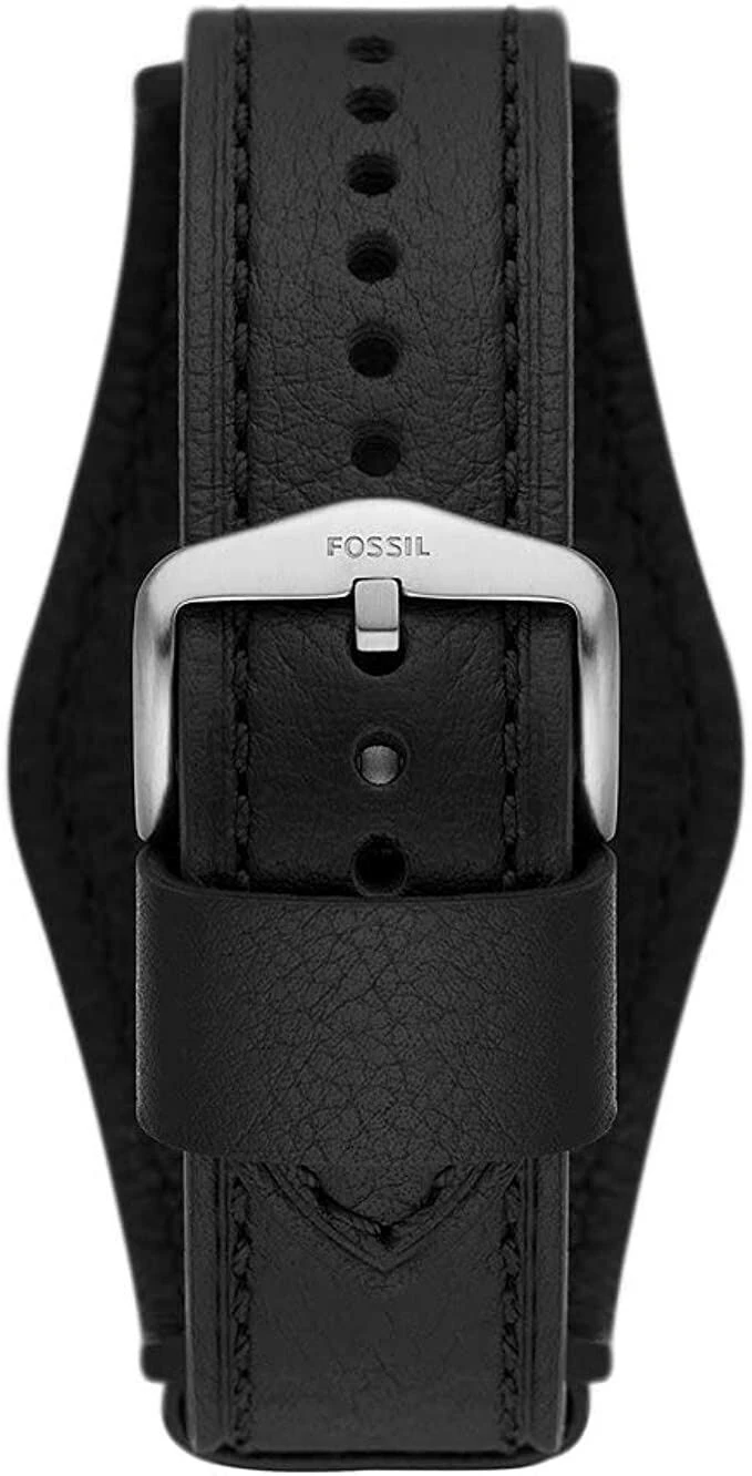 Fossil Herren-Armbanduhr Machine Chronograph, Edelstahl, 42 Mm Gehäuse Und Kunstlederband 5 Fossil Herren-Armbanduhr Machine Chronograph, Edelstahl, 42 Mm Gehäuse Und Kunstlederband – Bild 3