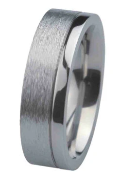 Ernstes Design Unisex Ring Größe 61 Silber R221.7-61