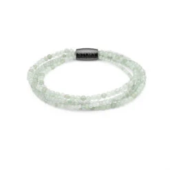 Kranz & Ziegler Damen Amazonit-Armband 18cm Grün 1404864-18