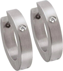 Ernstes Design Ohrringe E107 Edelstahl Brillant 0,032 Ct. Diamant Creolen -Modeschmuck Geschäft fc7ae6a292ebc4bb5a21d4dc4d7f0ee7a1d10aa7 4060267014239 1