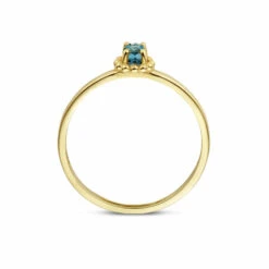 Blush Damen Ring Mit Blue-Topas Größe 56 Gold 1227YLB/56 -Modeschmuck Geschäft fce3305ba8c9cf433123a671fcdd9991aaf5498e 8720088136775 2