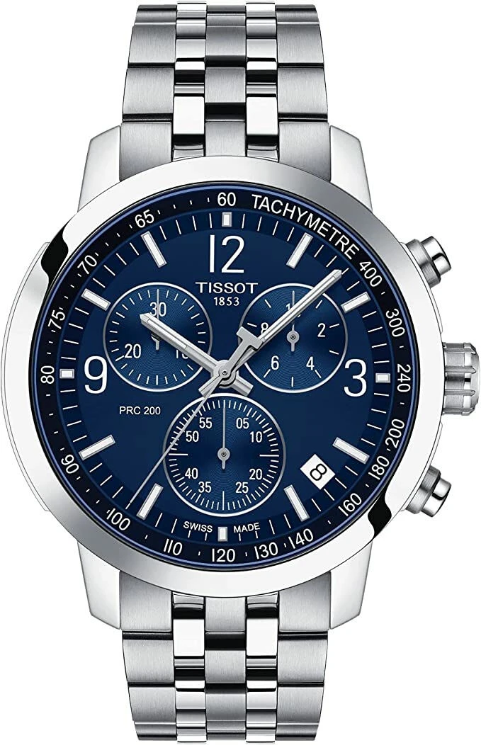 Tissot Herrenuhr PRC 200 Chronograph Blau T114.417.11.047.00 3 Tissot Herrenuhr PRC 200 Chronograph Blau T114.417.11.047.00